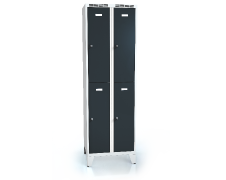  Divided cloakroom locker ALDOP with feet 1920 x 600 x 500